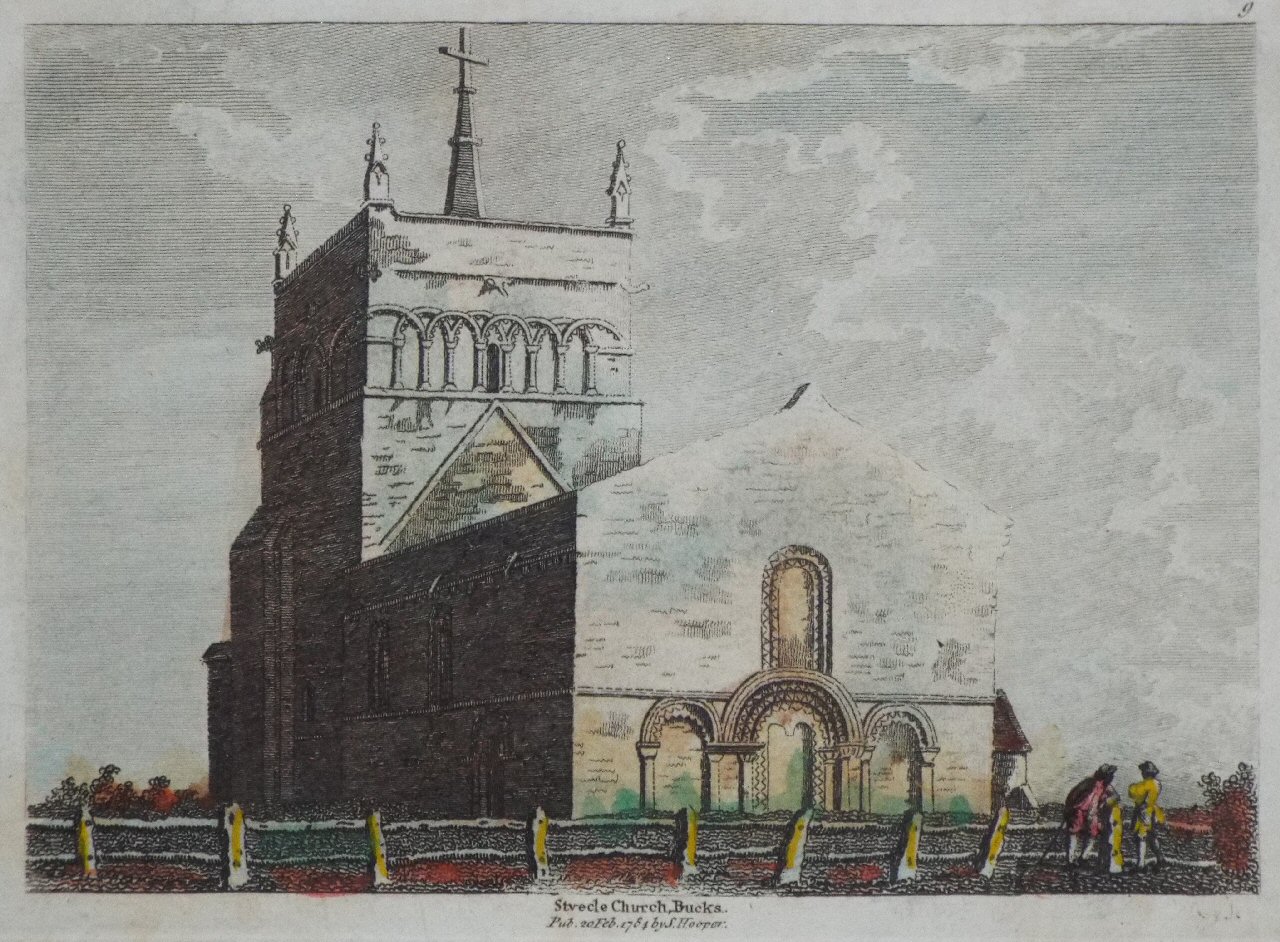 Print - Stivecle Church, Bucks - 